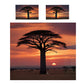 Baobab Sunset Glow Duvet Cover Set by Nathan Pieterse