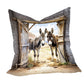 Barn Door Donkeys Luxury Scatter
