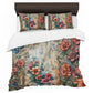 Baroque Floral Duvet Cover Set