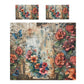 Baroque Floral Duvet Cover Set