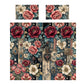 Baroque Jewelry Floaral Duvet Cover Set