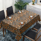 Baroque Marble Motif Rectangle Tablecloth