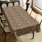 Baroque Marble Motif Rectangle Tablecloth