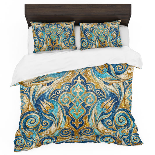 Baroque Swirls Duvet Cover Set