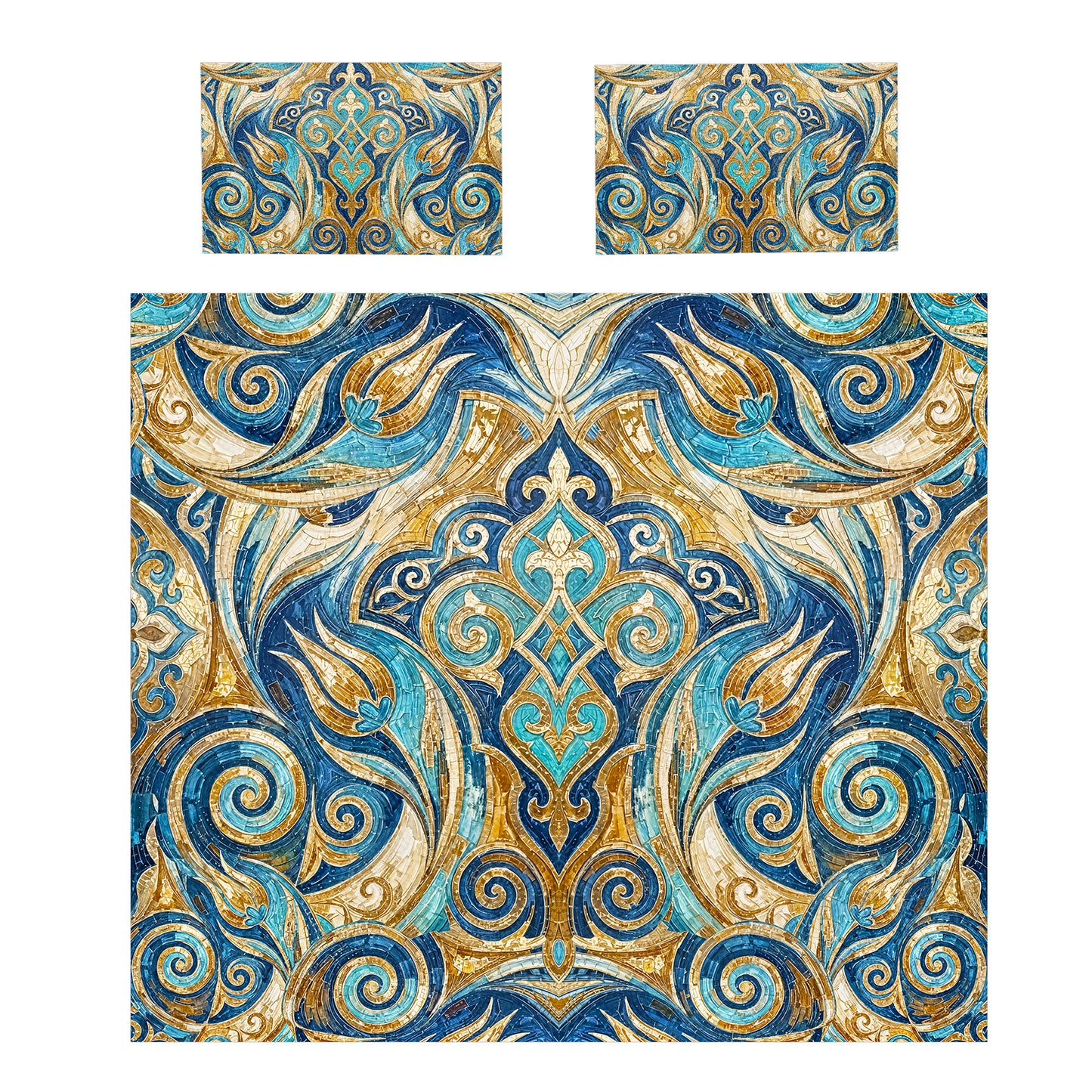 Baroque Swirls Duvet Cover Set