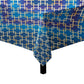 Barriers In Bloom Blue Haze Square Tablecloth