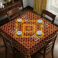 Barriers In Bloom Harmony Square Tablecloth