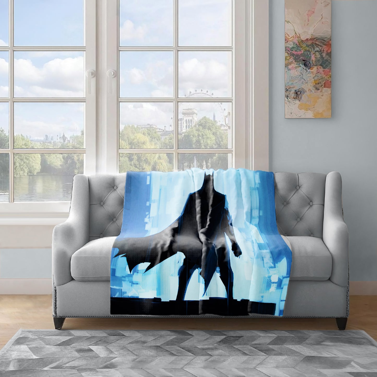 Batman Light Weight Fleece Blanket