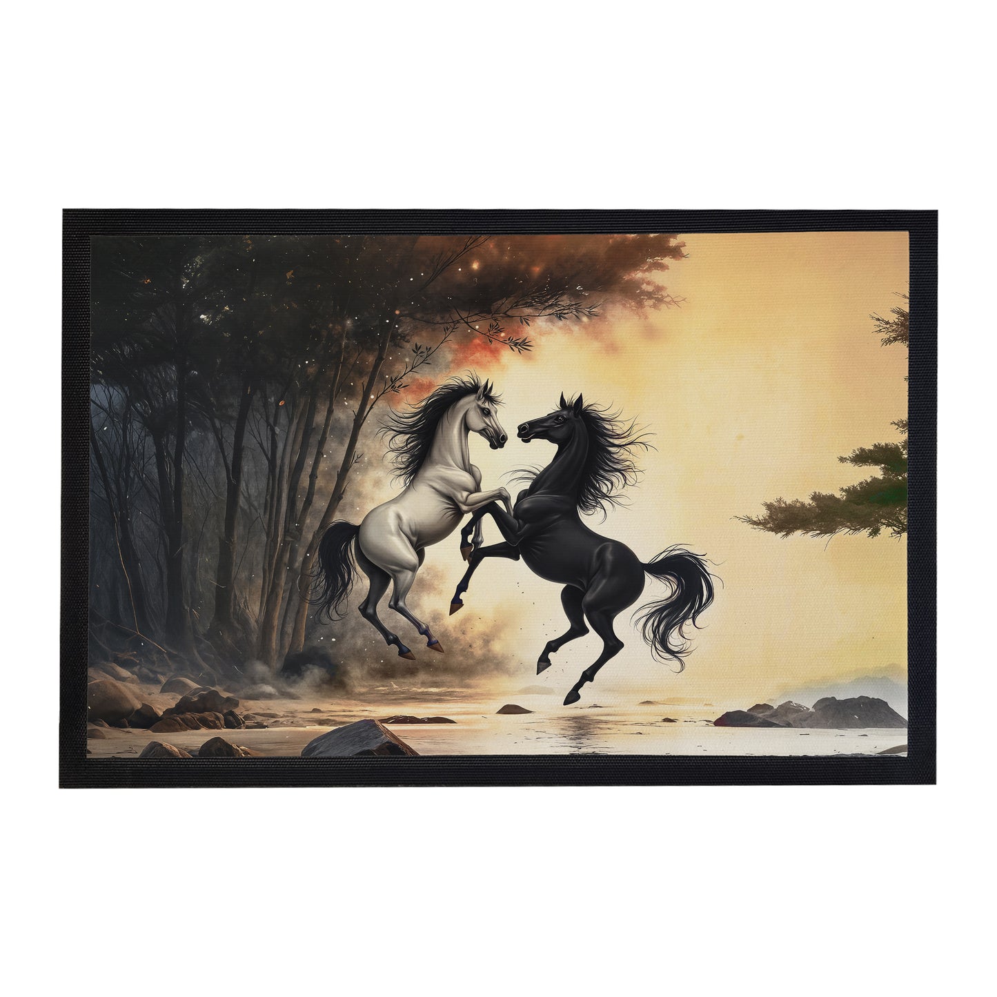Battle Horse Door Mat
