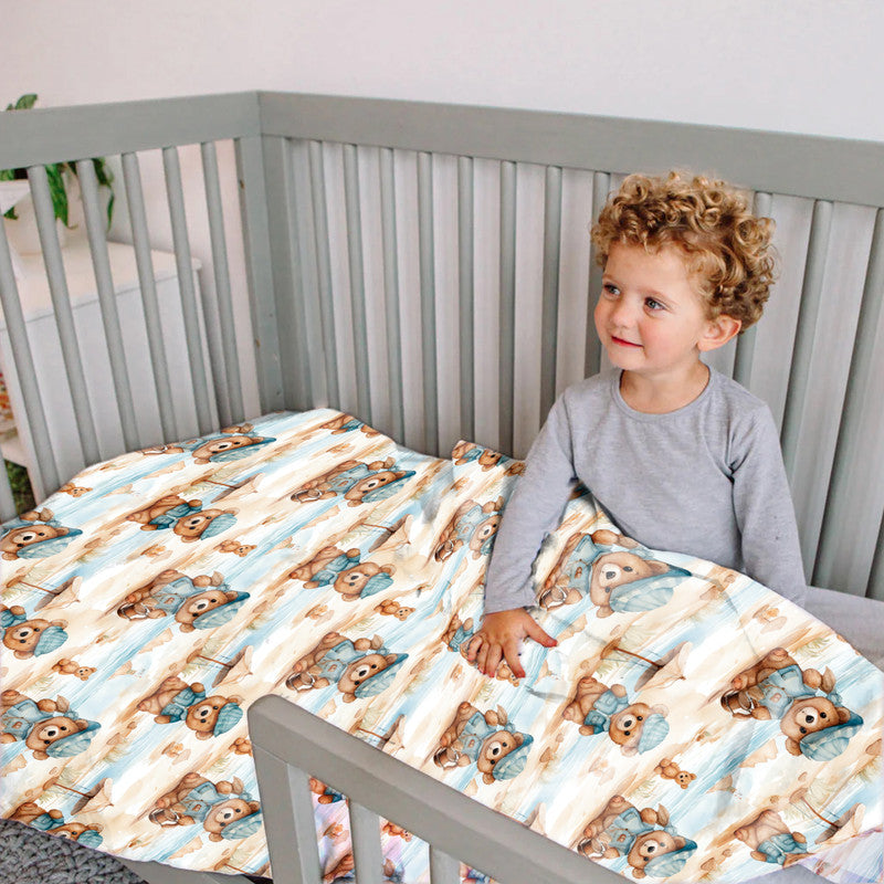 Beach Bear Cot Set