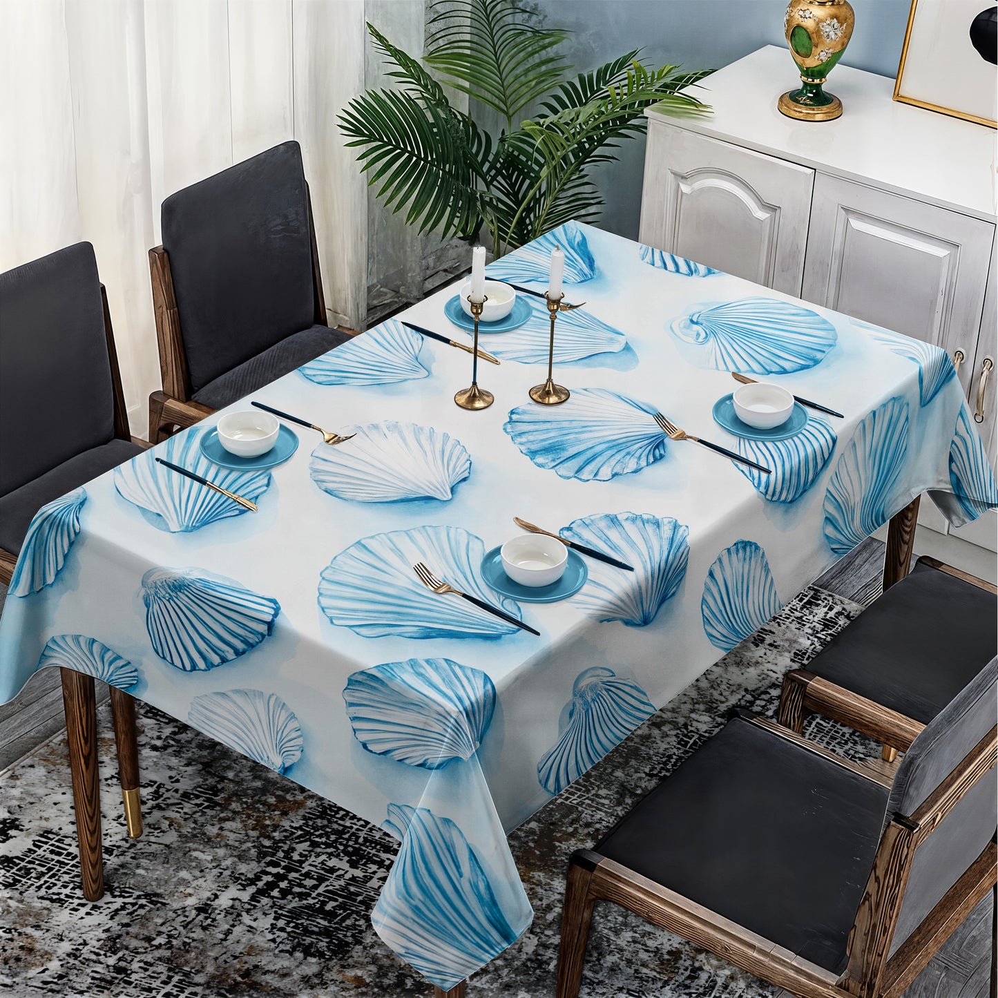 Beach Holliday Rectangle Tablecloth