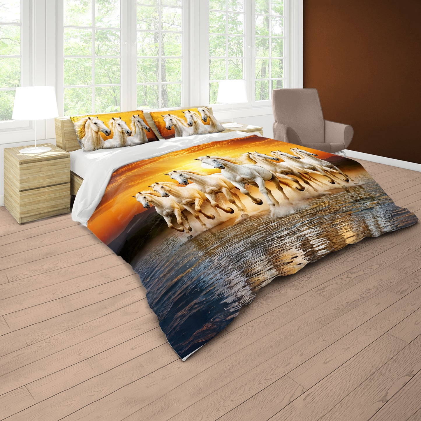 Beach Run Duvet Cover Set