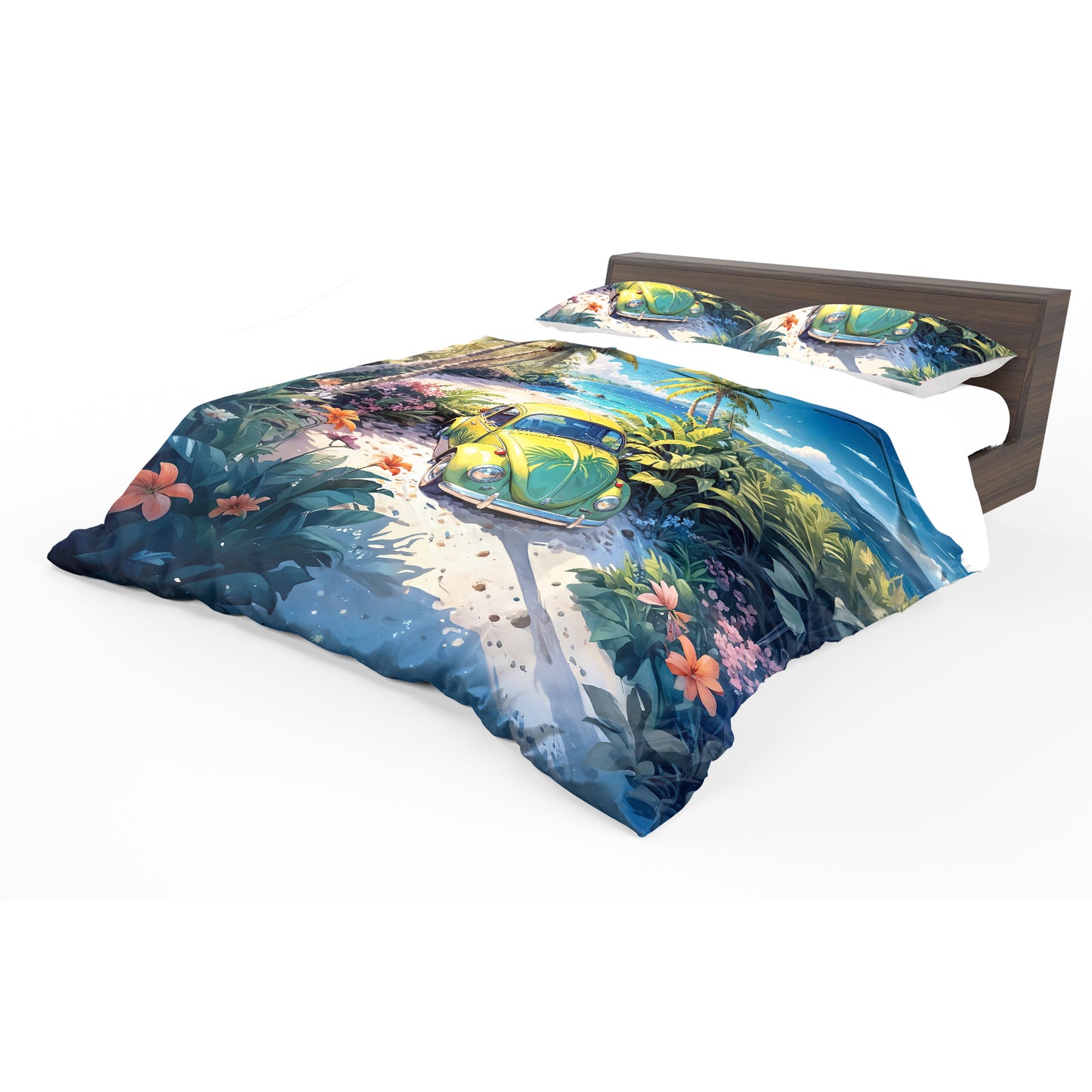 Beachside Beetle Duvet Cover Set