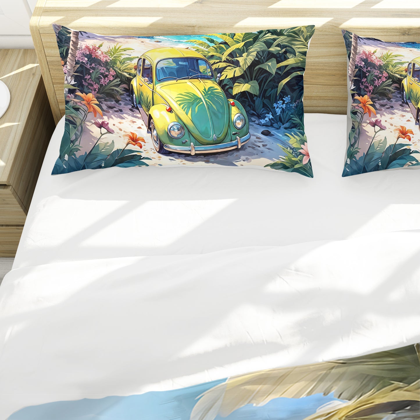 Beachside Beetle Duvet Cover Set