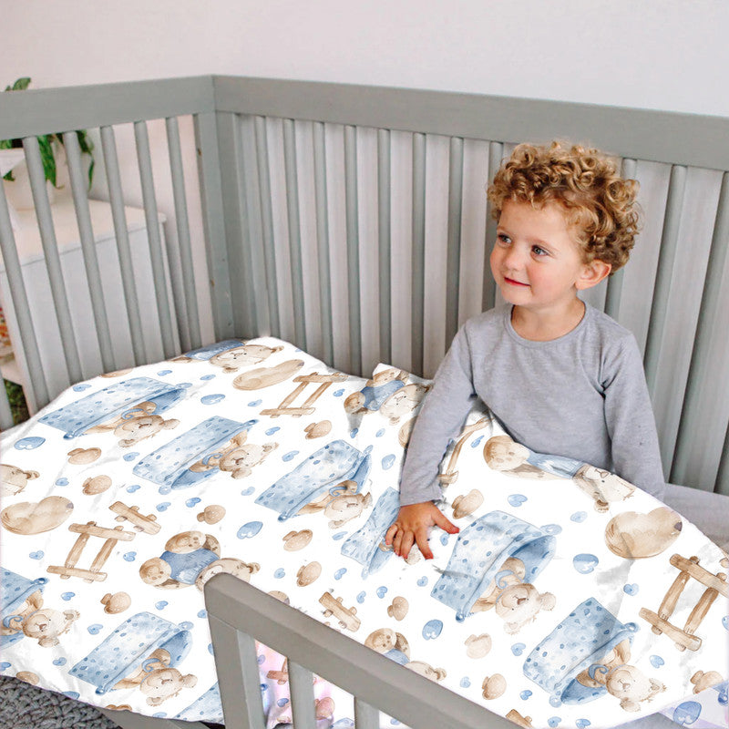 Bear Nursery Cot Set