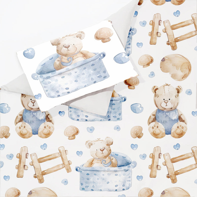 Bear Nursery Cot Set