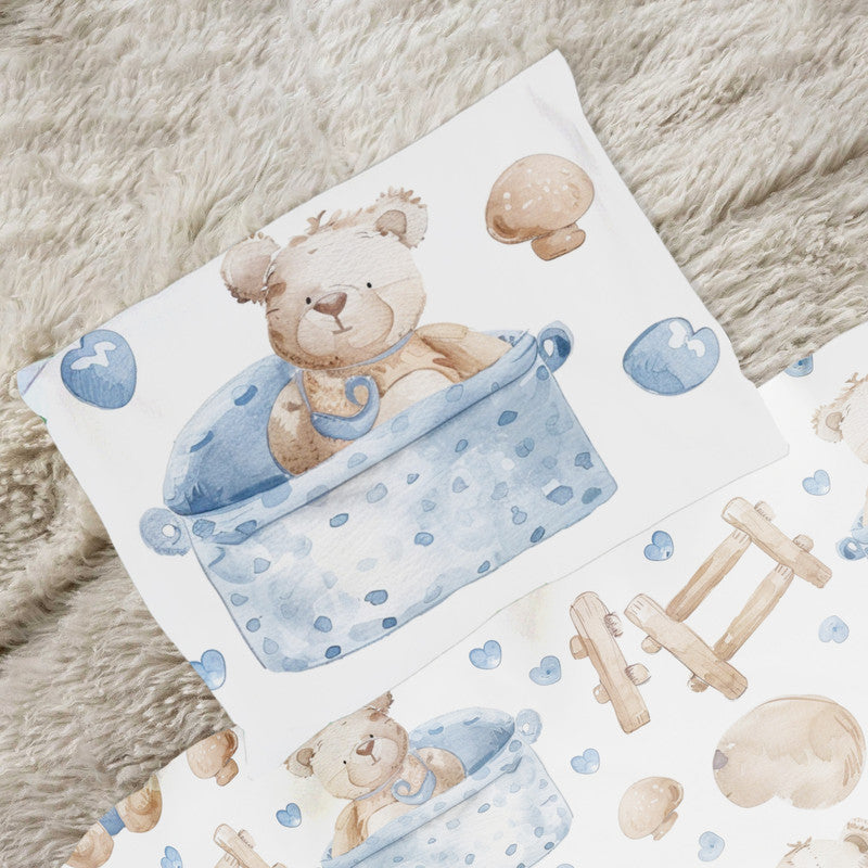 Bear Nursery Cot Set