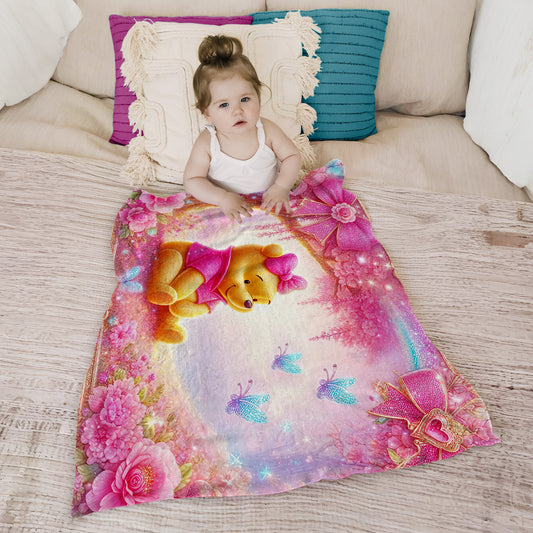 Bear Friend Toddler Fleece Blanket