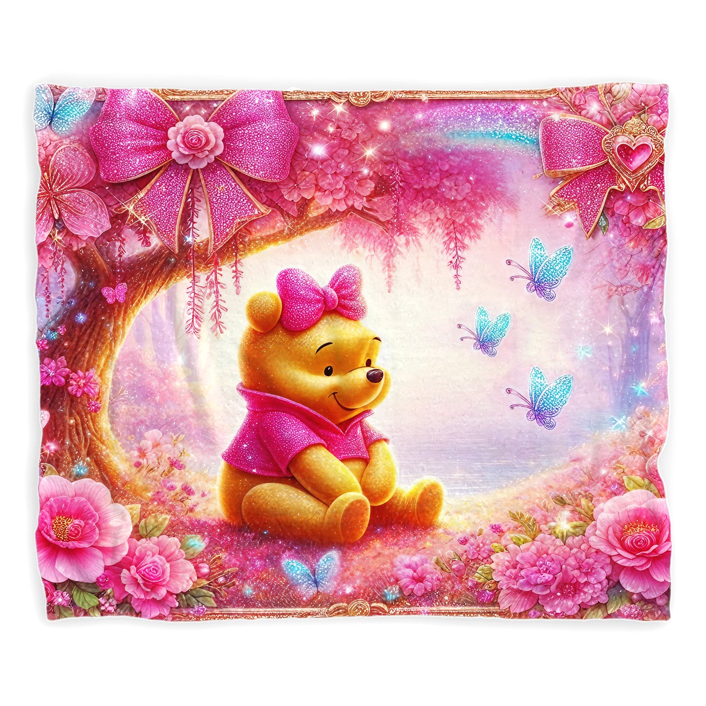 Bear Friend Toddler Fleece Blanket