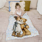 Bear Hug Toddler Fleece Blanket