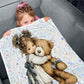 Bear Hug Toddler Fleece Blanket