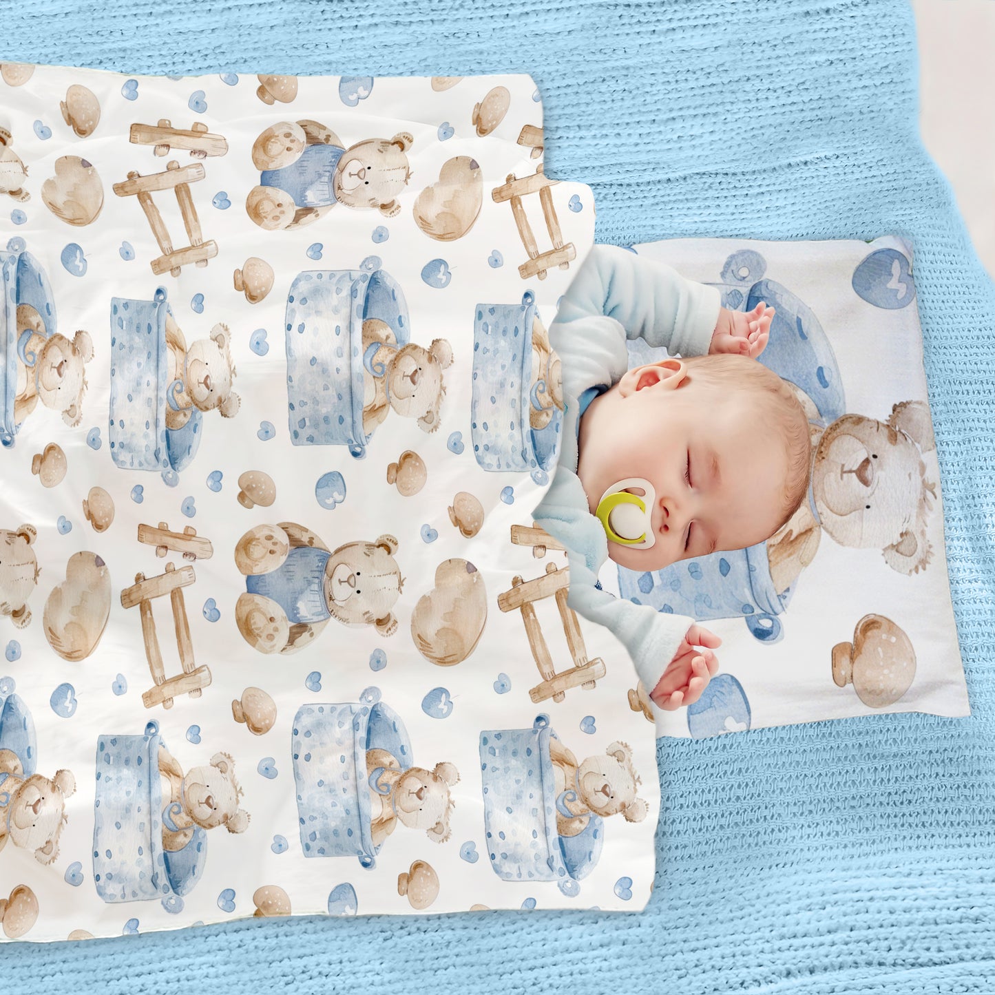 Bear Nursery Cot Set
