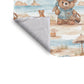 Bears At The Beach Baby Fleece Blanket
