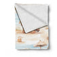 Bears At The Beach Baby Fleece Blanket