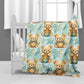 Bears Playing In The Grassland Baby Fleece Blanket