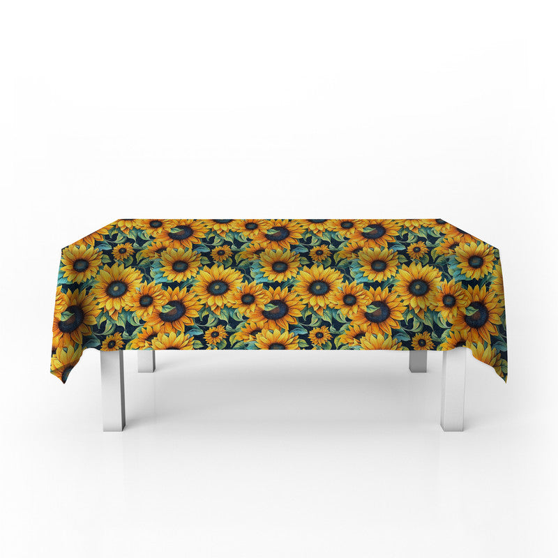 Beautiful Sunflowers Rectangle Tablecloth