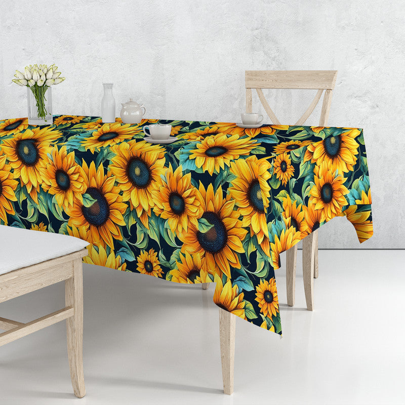 Beautiful Sunflowers Rectangle Tablecloth