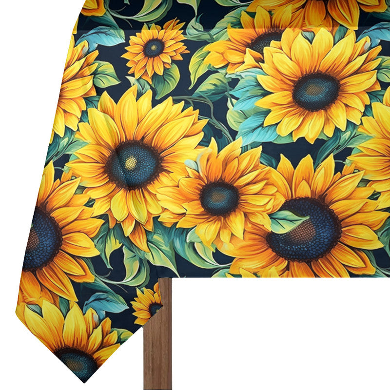 Beautiful Sunflowers Rectangle Tablecloth
