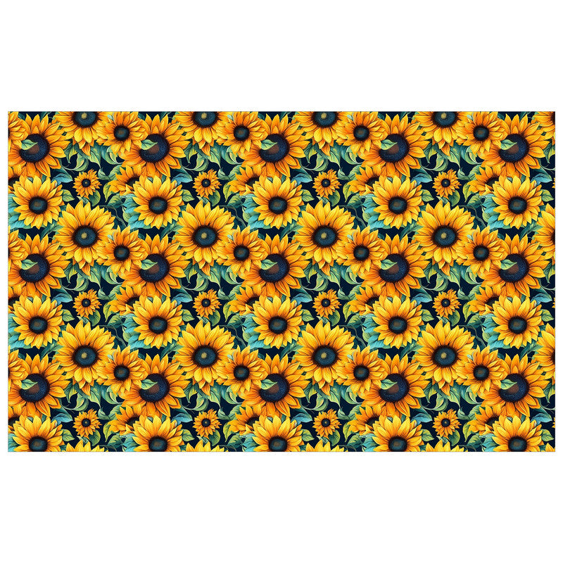 Beautiful Sunflowers Rectangle Tablecloth