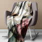 Beautiful Flowers Light Weight Fleece Blanket by Mark van Vuuren