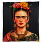 Beautiful Frida Kahlo Light Weight Fleece Blanket by Mark van Vuuren
