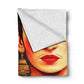Beautiful Frida Kahlo Light Weight Fleece Blanket by Mark van Vuuren