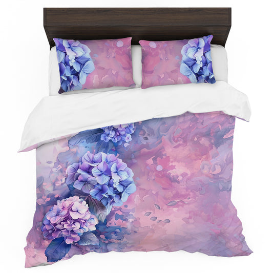 Beautiful Hydrangeas Duvet Cover Set