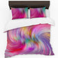 Beautiful Purple and Strawberry Colours Duvet Cover Set