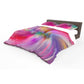 Beautiful Purple and Strawberry Colours Duvet Cover Set