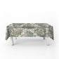 Beautiful Succulents On White Rectangle Tablecloth by Mark van Vuuren