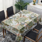 Beautiful Succulents On White Rectangle Tablecloth by Mark van Vuuren