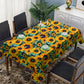 Beautiful Sunflowers Rectangle Tablecloth