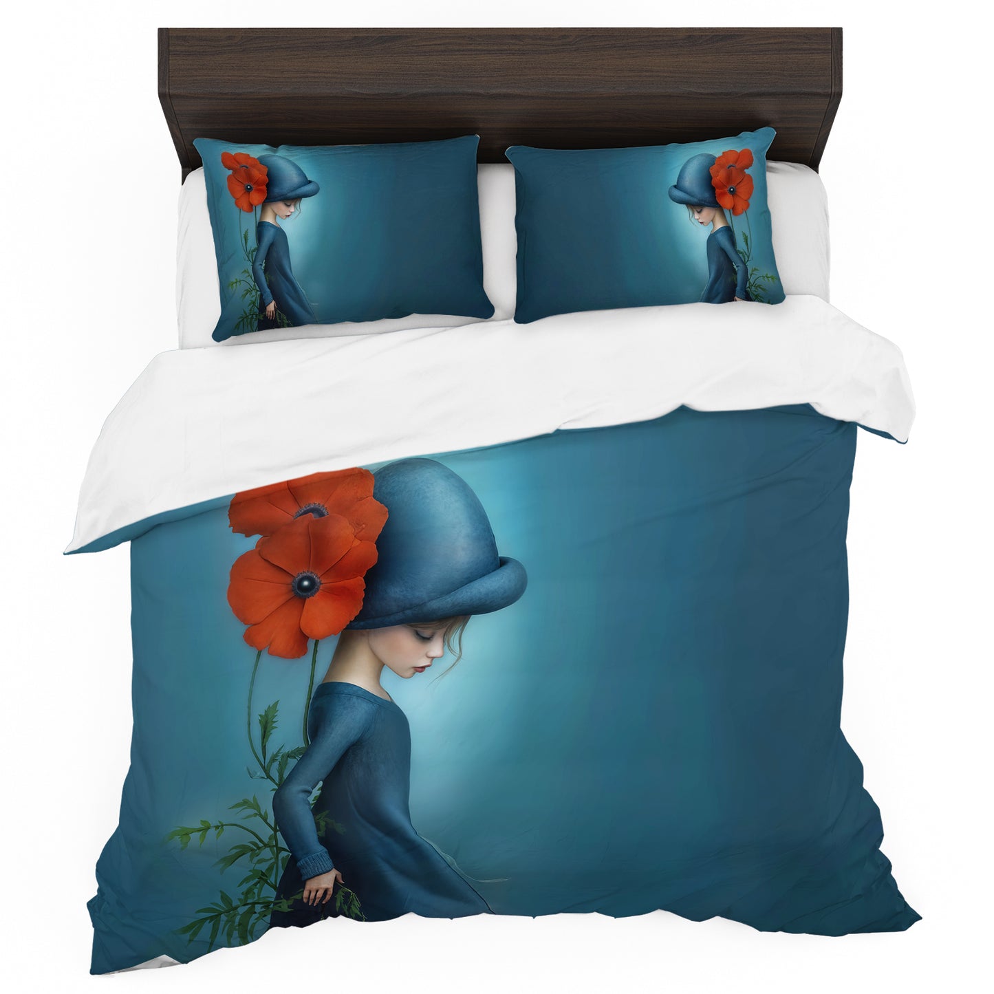 Beautiful in Blue Duvet Cover Set