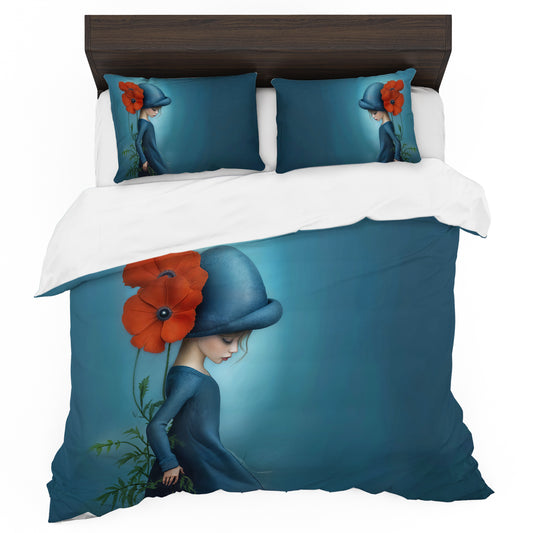 Beautiful in Blue Duvet Cover Set