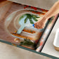 Beauty from Above Door Decoupage
