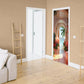 Beauty from Above Door Decoupage
