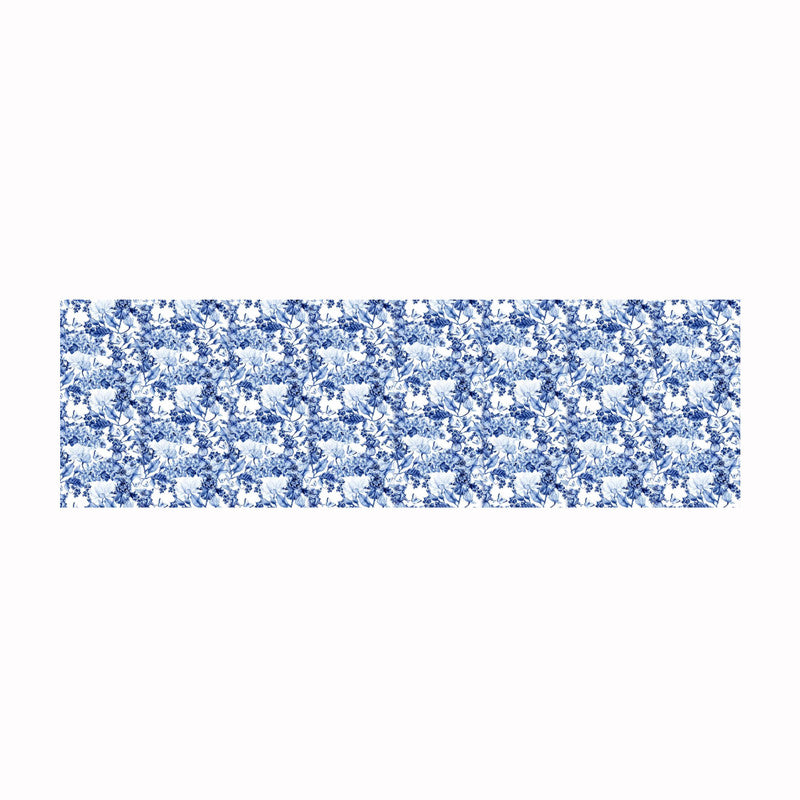 Beauty in Blue Drum Decoupage