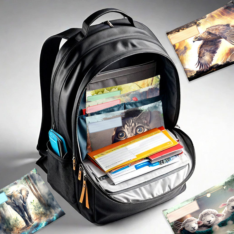 Bedtime Stories Subject Savvy Book Bags Set of 6