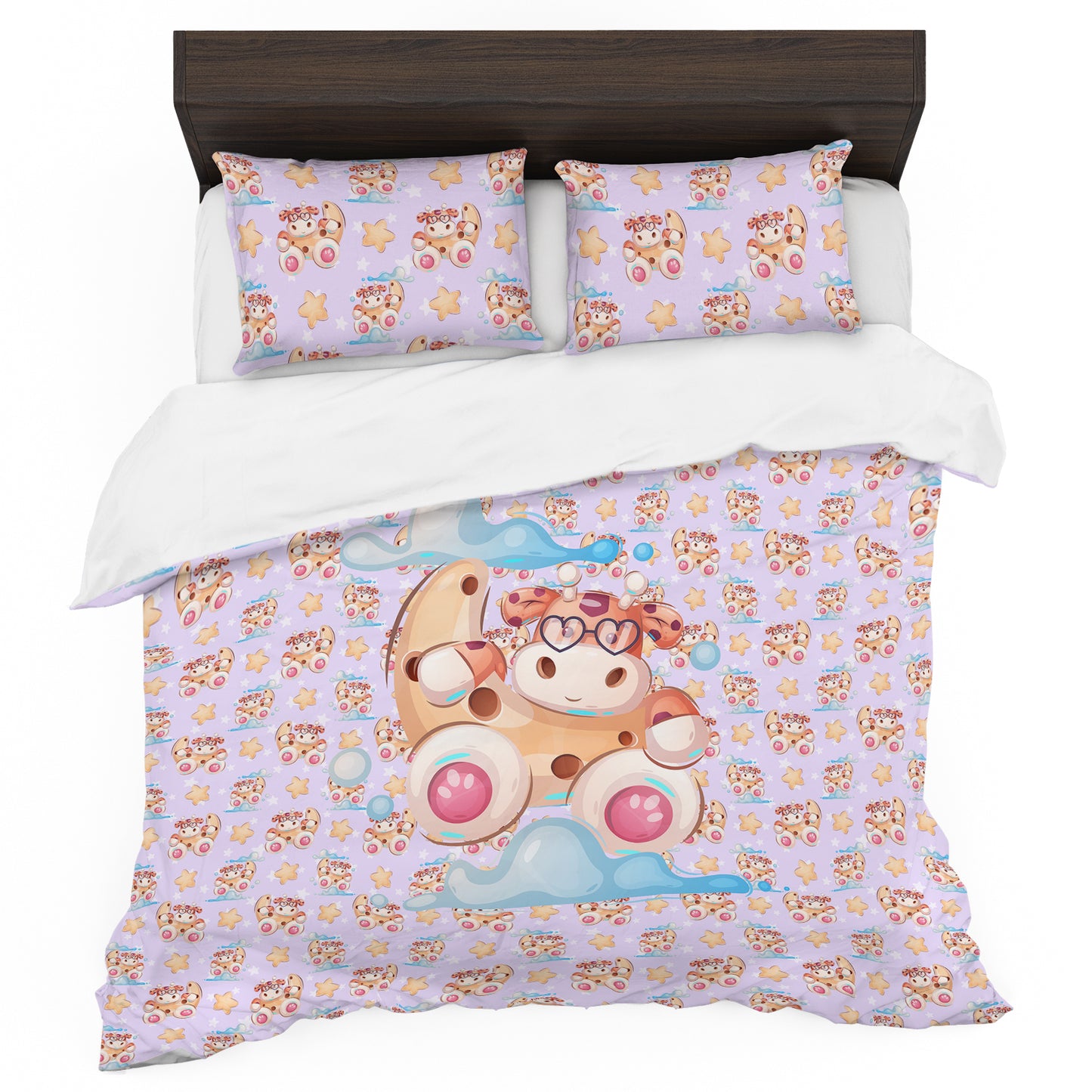 Bedtime Cow Kids Duvet Cover Set
