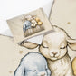 Bedtime Sleepy Farm Animals Cot Set by Wikus Schalkwyk